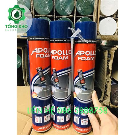 Mua Keo bọt nở Apolo Foam siêu dính Tổng kho kim khí điện nước giá rẻ