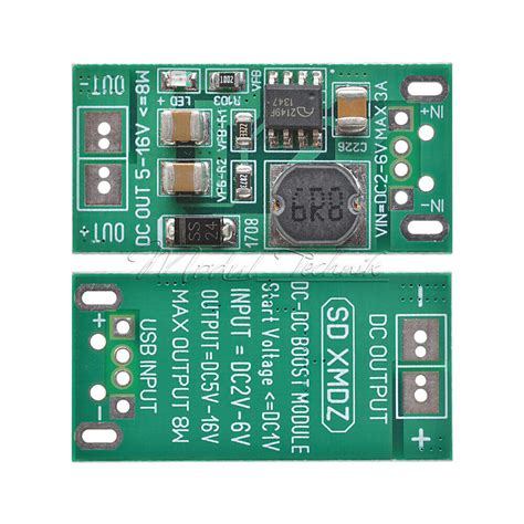 W Usb Input Dc Dc V To V Converter Step Up Power Supply Boost