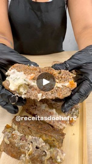 306K views 10K reactions Esse Bolo de carne já sai recheado do