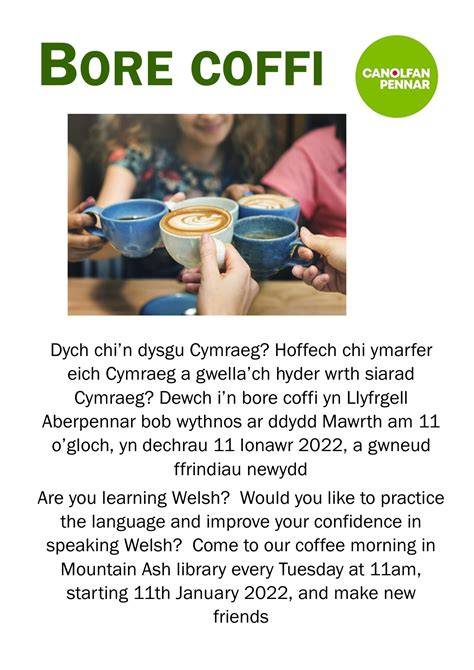 Grwpiau Wythnosol Weekly Groups Menter Iaith Rct