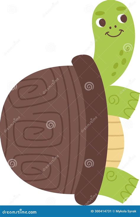 Turtle Funny Animal Stock Illustration Illustration Of Cute 300414731