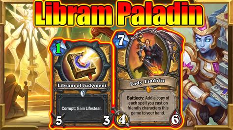 BEST PALADIN DECK BEST LIBRAM DECK To Get Legend Craft After Nerfs