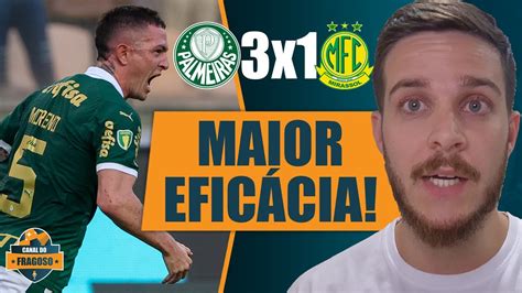 PALMEIRAS MAIS EFICAZ CONTRA O MIRASSOL AINDA FALTAM AJUSTES YouTube