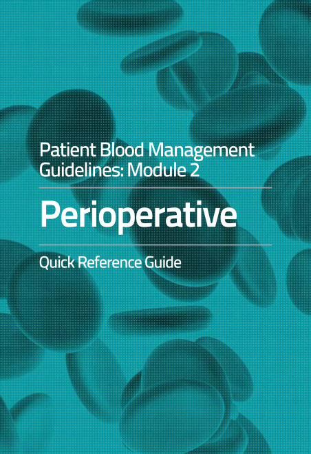 PDF Patient Blood Management Guidelines Module 2 Perioperative