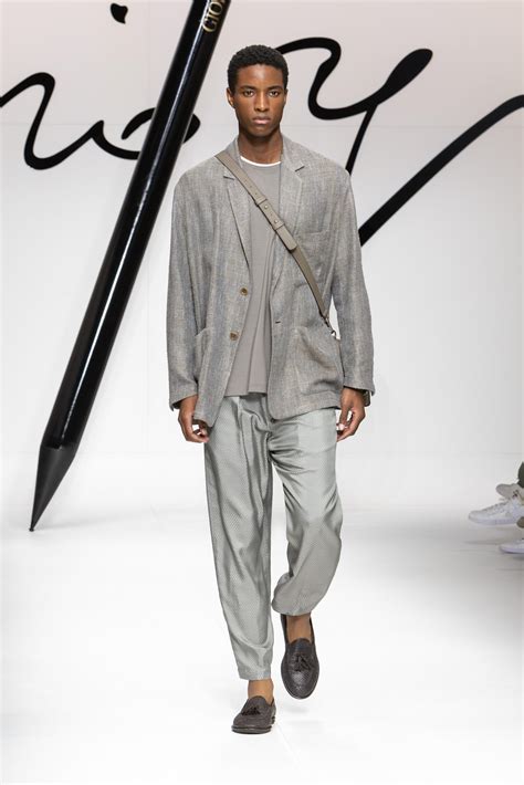 Giorgio Armani Spring 2024 Mens Fashion Show The Impression