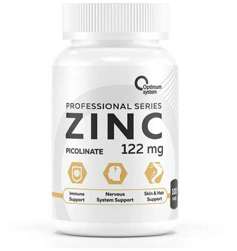 Optimum System Zinc Picolinate Caps