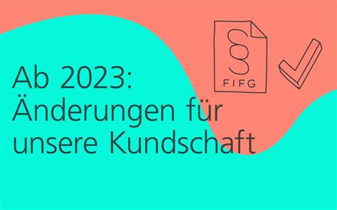 Änderungen ab dem Jahr 2023 auf einen Blick