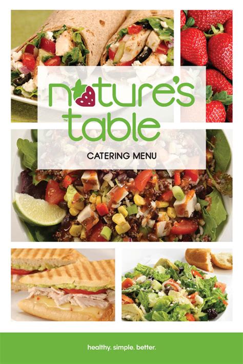 Nature's Table Catering Offers Healthy and Tasty Foods for Every Event