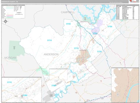 Wilson County Tn Wall Map Premium Style By Marketmaps