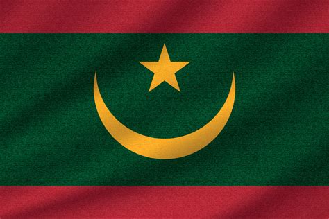 national flag of Mauritania 11159654 Vector Art at Vecteezy