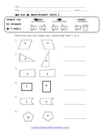 Transformation Worksheets Worksheets Library