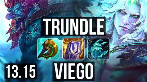 Trundle Vs Viego Jng Rank 6 Trundle 9 2 12 Dominating Euw