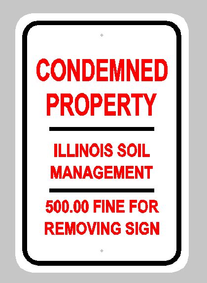 Journal Of Sign Designs And Proofs Condemned Property