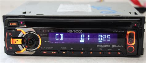 Kenwood Kdc X Cd Mp Receiver Radio Stereo Bluetooth Pandora