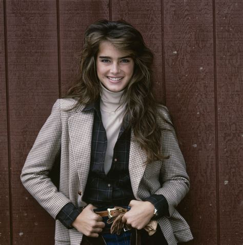 50 Vintage Photos To Celebrate Brooke Shields Birthday Brooke Shields 80s Fashion 1980s