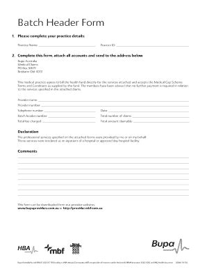 2010 Form AU Bupa 02846 Fill Online Printable Fillable Blank PdfFiller