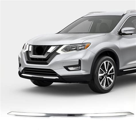 1x Front Bumper Chrome Trim Moulding New For Nissan Rogue 2017 2018 2019 2020 Us Ebay