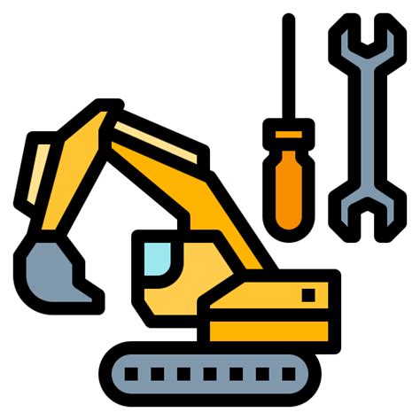 Excavator Ultimatearm Lineal Color Icon