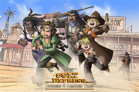 Colt Express Couriers And Armored Train Ludonaute Les Explorateurs