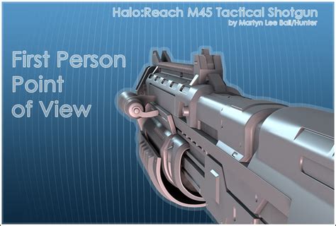 Release Haloreach M45 Tactical Shotgun Highpoly Halo Costume And