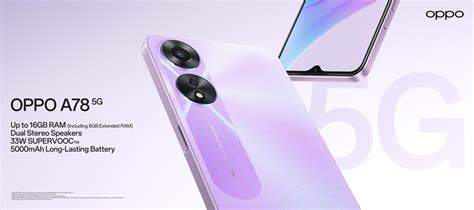 Oppo A78 5g Malaysia Release 8gb Of Ram 8gb Extended Ram Priced At