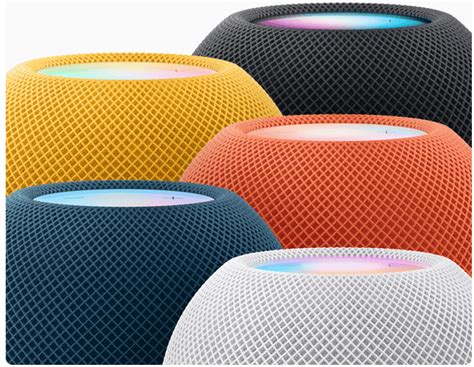 Apple Unveils Homepod Mini In Midnight Enhanced Sound Smart Home