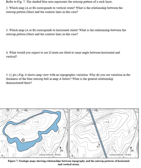 Geologic Structures Maps And Block Diagrams Answers Solved P