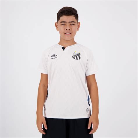 Camisa Umbro Santos I Juvenil Futfanatics