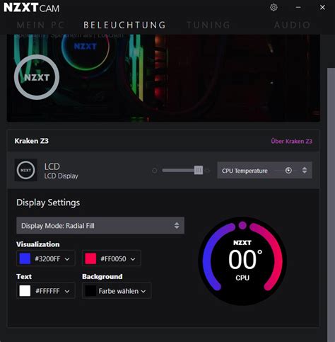 NZXT Kraken Z73 Review NZXT CAM Software