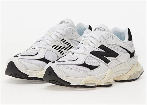 New Balance 9060 White Black U9060AAB Release Date + Where to Buy ...