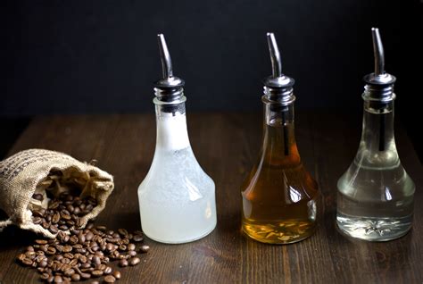 Homemade Flavored Coffee Syrups The Domestic Dietitian Recipe Coffee Syrup Ninja Coffee