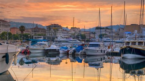 Fond d écran bateau le coucher du soleil mer Paysage urbain