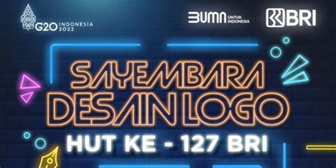 Usung Tema Makin Muda H BRI Gelar Sayembara Desain Logo HUT Ke 127