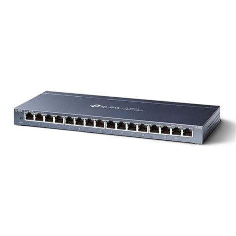 Tp Link Tl Sg116 Switch 16 Puertos Gigabit 101001000 Mbps Metálico No