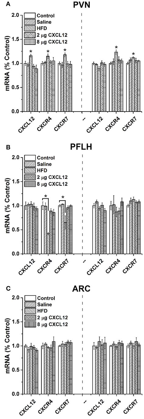 Prenatal Hfd Affects Cxcl12 Chemokine System In The Hypothalamus Of Download Scientific Diagram