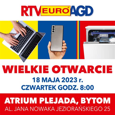 RTV EURO AGD w Atrium Plejada w nowej odsłonie Centrum Handlowe