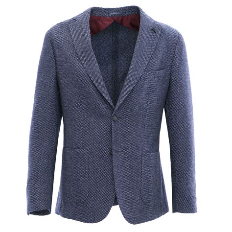 Blue Patch Pocket Jacket Esclot Suit Tailors London