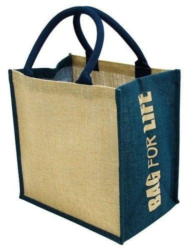 Plain Jute Bags For Good Quality Easily Washable Closure Type Open