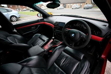 E39 Interior Red Trim 2_zpsvjt5qreg.jpg Photo by DennisCooper | Photobucket