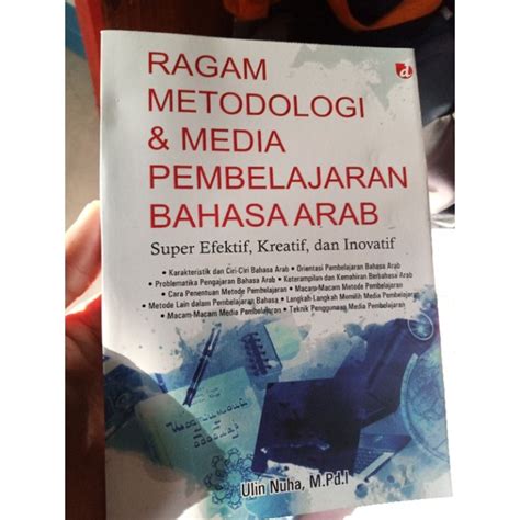 Jual Ragam Metodologi Dan Media Pembelajaran Bahasa Arab Ulin