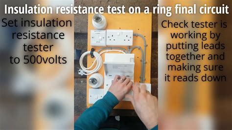 Insulation Resistance Of Final Ring Main V Youtube