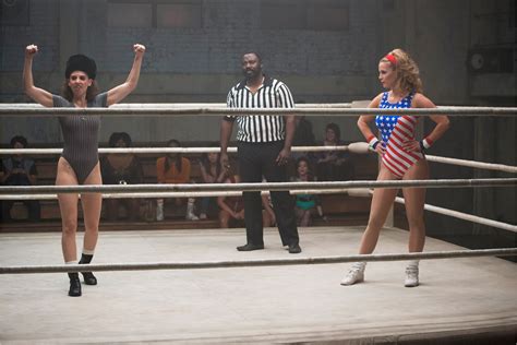 Glow Review Netflix Wraps Its Feminist Message In Irony Soft Porn And