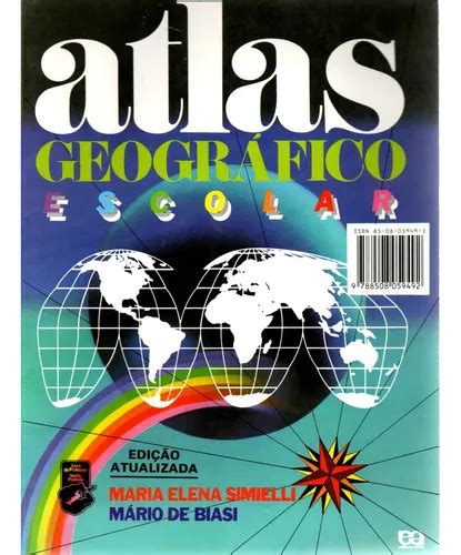 Livro Atlas Geográfico Escolar Maria Elena Simielli Parcelamento sem