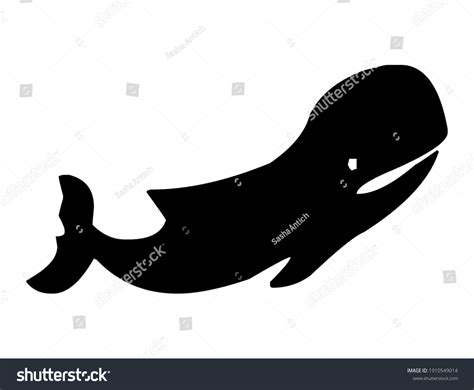 Whale Silhouette Shape Drawing Symbol Outline Stock Vector (Royalty Free) 1910549014 | Shutterstock