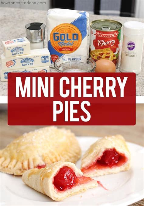 Mini Cherry Pies Recipe
