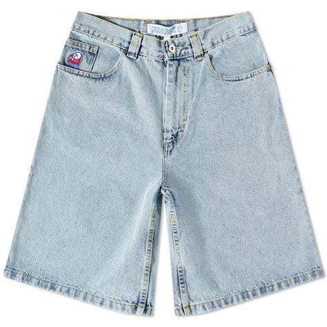 Polar Skate Co Big Boy Shorts Light Blue End