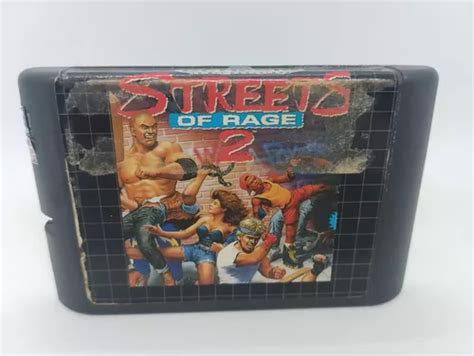 Streets Of Rage 2 Mega Drive Sega Genesis 16 Bit Cartucho