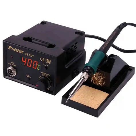 Proskit Industrial Soldering Station Ss 206 Ss 207 Knob Digital Anti