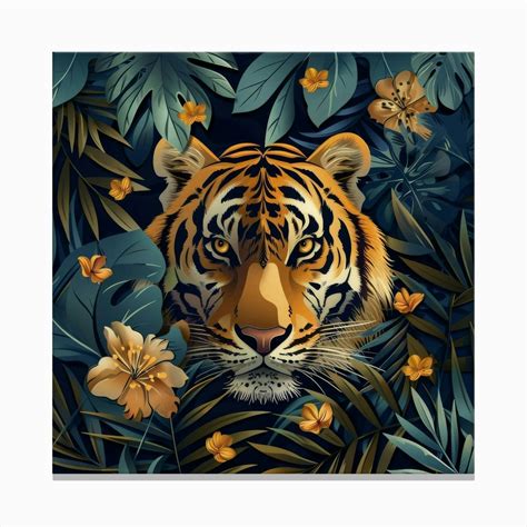 Jungle Majesty 11 Canvas Print By Fomo Creative Fy