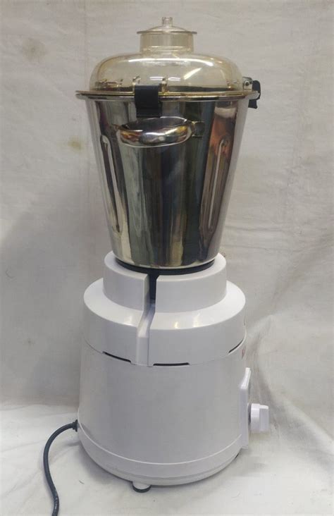 Stainless Steel W Mixer Grinder For Wet Dry Grinding White At Rs